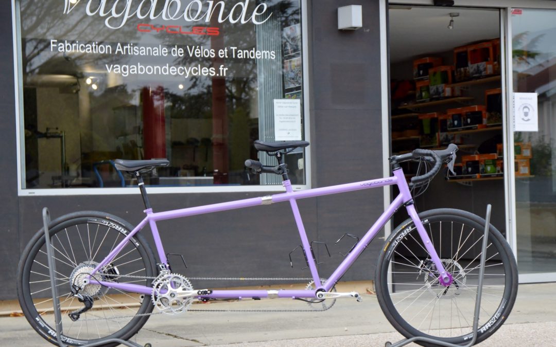 Notre Tandem « Vagabonde Touring » d’essai 2021.
