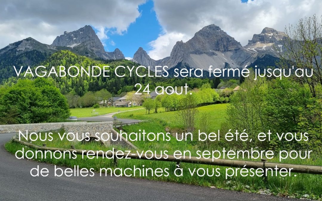 Nous vous souhaitons un bel été 2021